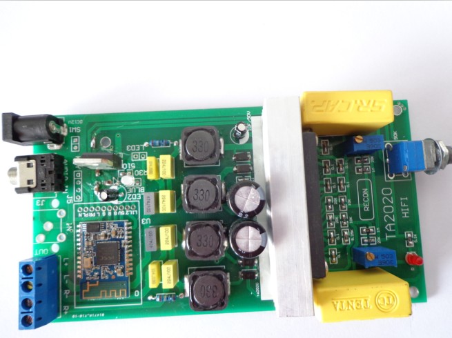 bluetooth audio amplifier board 2*20W