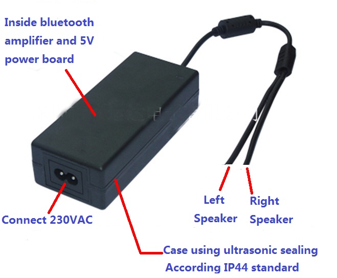 3W bluetooth speaker board